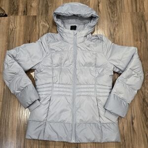 adidas Women's Silver Puffer Jacket
